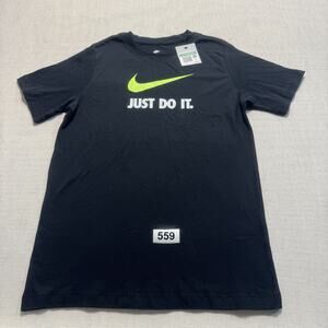 Nike Just Do It Tee Boys Sz XL Blue Brand New